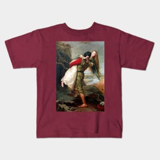 The Crown of Love - John Everett Millais Kids T-Shirt